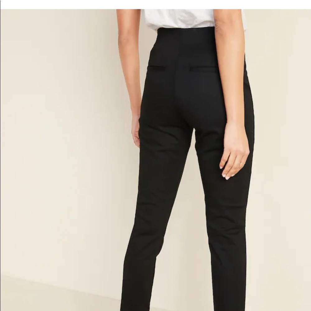 NWT High-Waist Pixie Full-Length Dress Pants